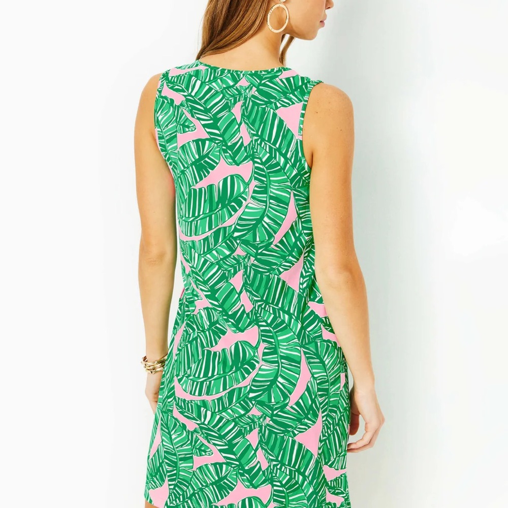 NWT Lilly Pulitzer Johana Sleeveless Coverup in Conch Shell Pink - size XS - Picture 5 of 6